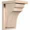 Ekena Millwork Yorktown Smooth Corbel w/Backplate, Douglas Fir, 7 1/2"W x 8"D x 12"H COR08X08X12YOR01SDF - alternate 1